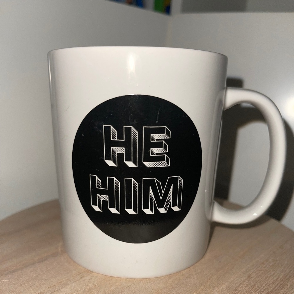 Mug: He/Him